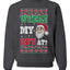 Where my Hos At Santa Ugly Christmas Sweater Unisex Crewneck Sweatshirt