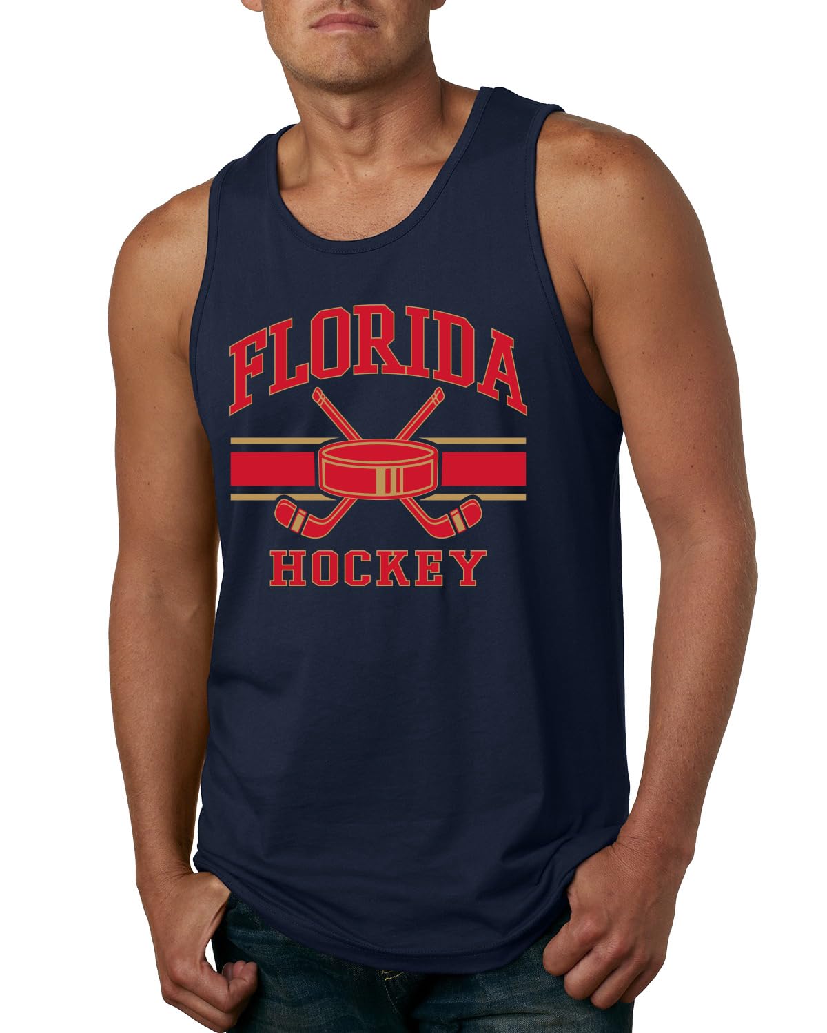 Hometown Fan Team Pride | Fantasy Hockey Fans Sports Mens Tank Top