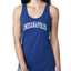 Classic Varsity College Style Fantasy Fan, Trendy Team Streetwear Sports Ladies Racerback Tank Top