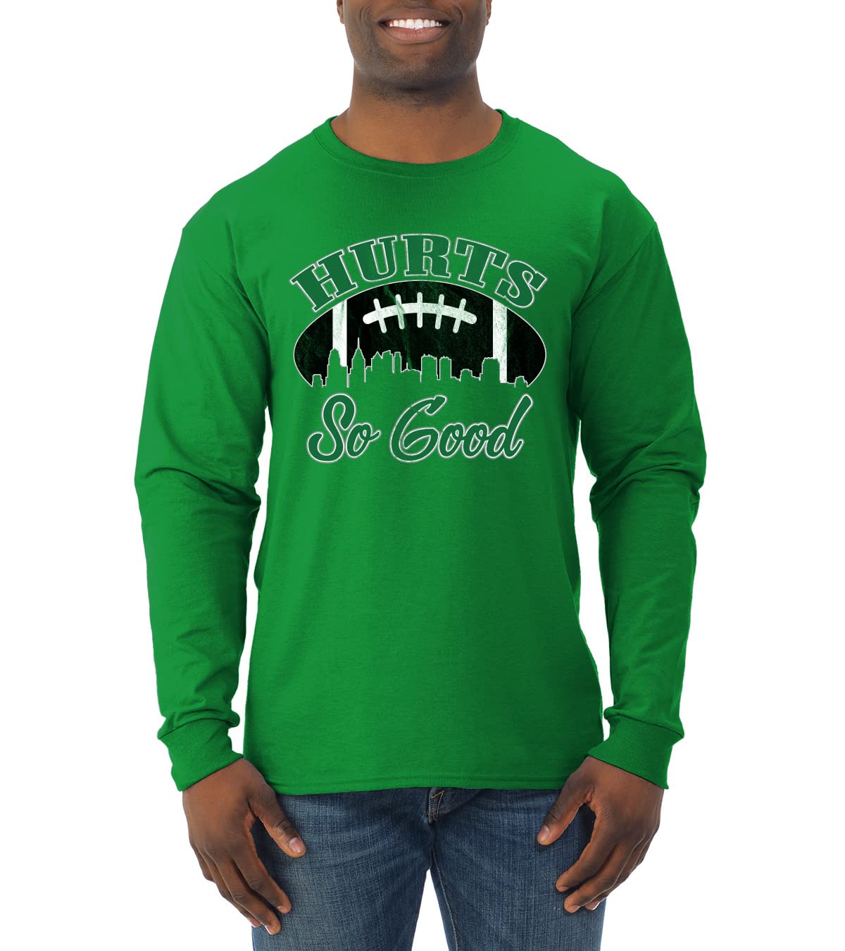 Phil Fan Fantasy Football Sports Mens Long Sleeve Shirt
