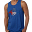 Ford Mustang Shirt USA Flag Mustang Emblem T-Shirt Cars and Trucks Mens Graphic Tank Top