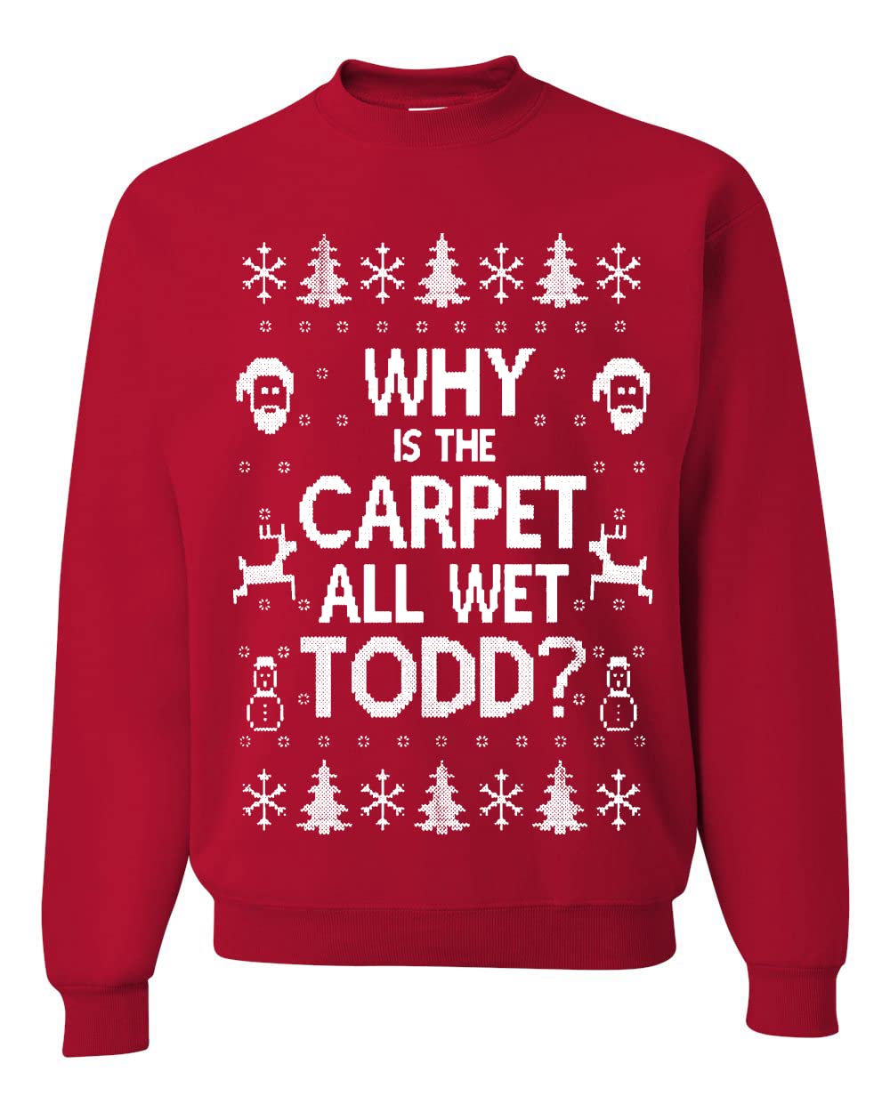 I Don't Know Margo Ugly Christmas Sweater Unisex Crewneck Sweatshirt