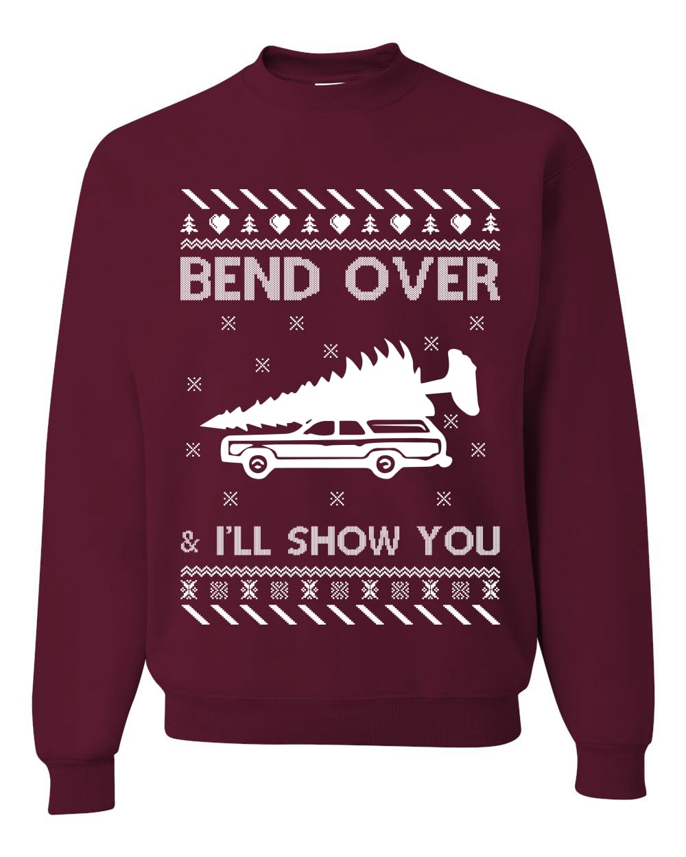 Where You Gonna Put a Tree That Big Funny Ugly Christmas Sweater Sweatshirt