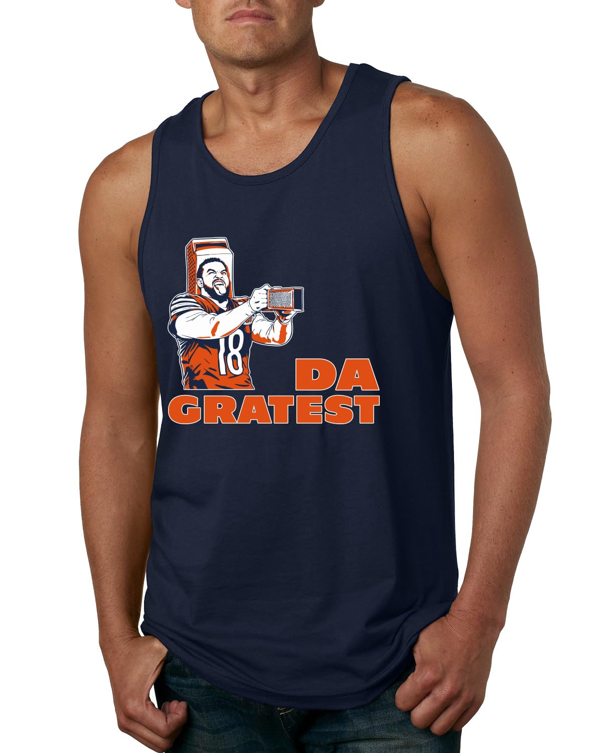 Chicago Fan | CHI Hometown City Fantasy Football Sports Mens Tank Top