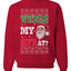 Where my Hos At Santa Ugly Christmas Sweater Unisex Crewneck Sweatshirt