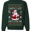Santa's Got 6 7 Gifts For Me Ugly Christmas Sweater Unisex Crewneck Sweatshirt