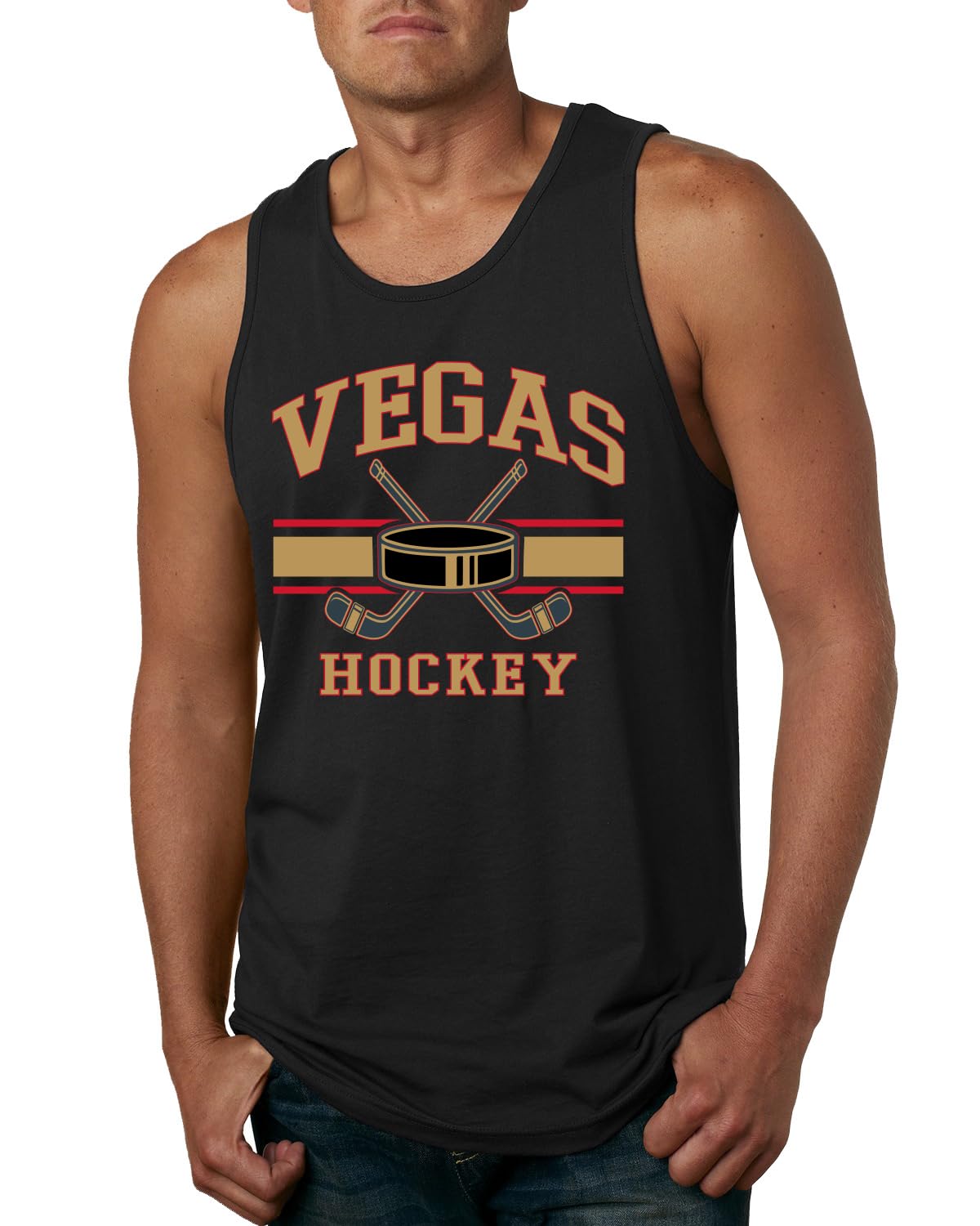 Hometown Fan Team Pride | Fantasy Hockey Fans Sports Mens Tank Top