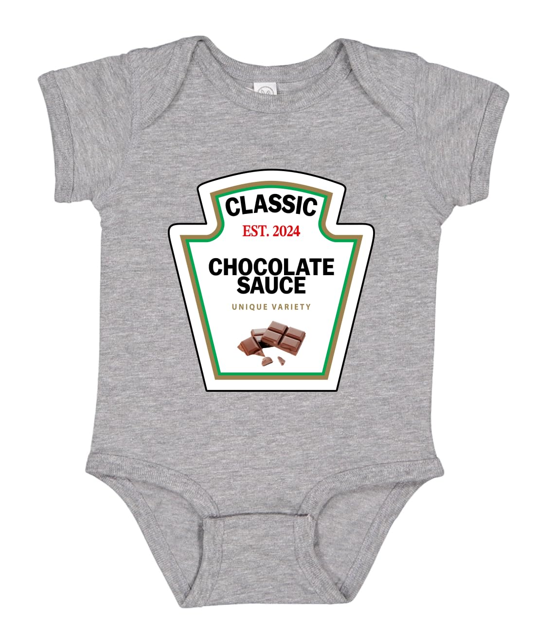 Condiment Baby Bodysuit for Boys & Girls