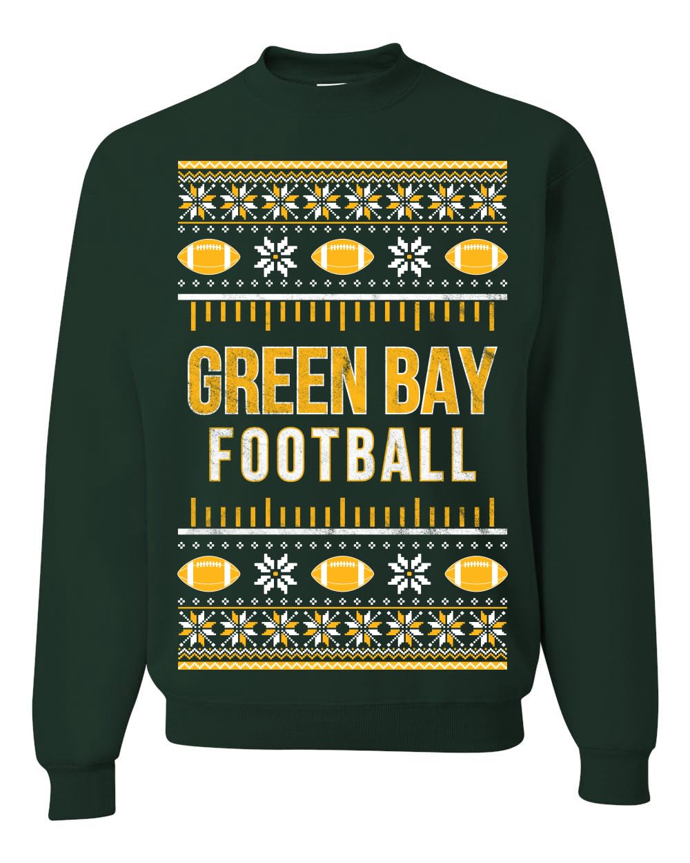Green Bay Fan Fantasy Football Sports Unisex Crewneck Sweatshirt
