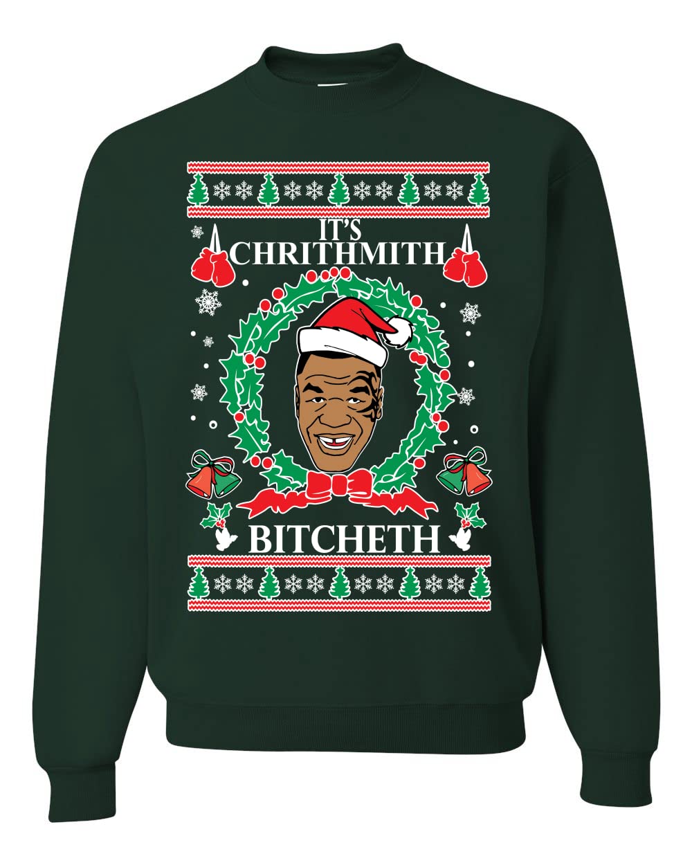 Merry Chrithmith Ugly Christmas Sweater Unisex Crewneck Graphic Sweatshirt