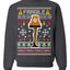 Fragile Leg Lamp Ugly Christmas Sweater Unisex Crewneck Graphic Sweatshirt