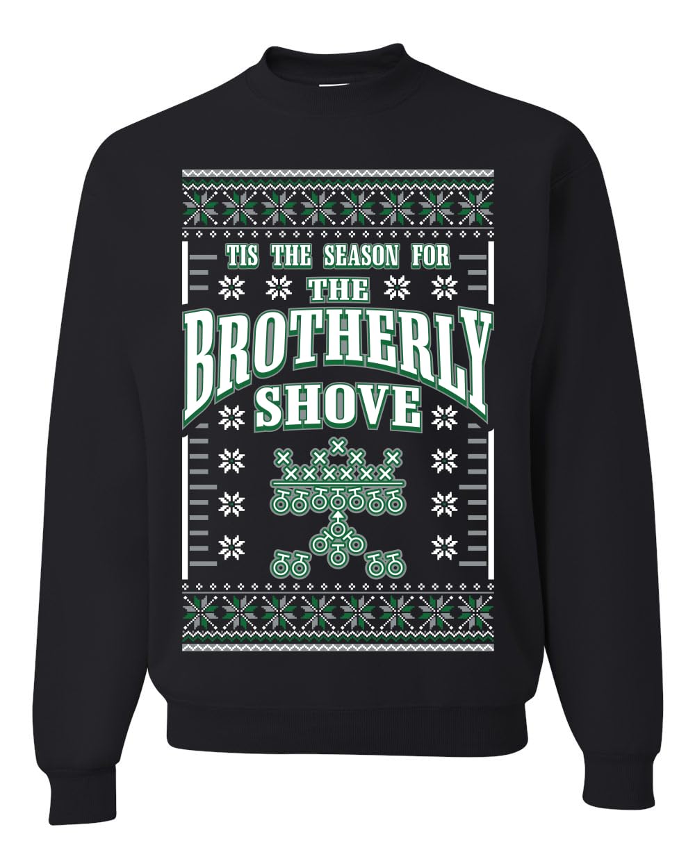 PHI Fantasy Football Sports Fan Pullover Soft Cotton Blend Graphic Unisex Crewneck Sweatshirt