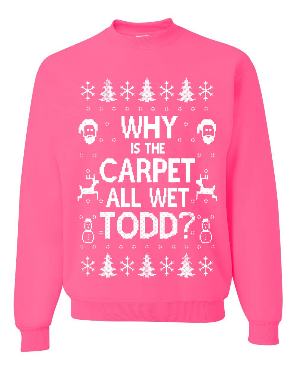 I Don't Know Margo Ugly Christmas Sweater Unisex Crewneck Sweatshirt