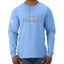 Redeemed Cross Jesus Christ Nails  Inspirational/Christian Mens Long Sleeve Shirt