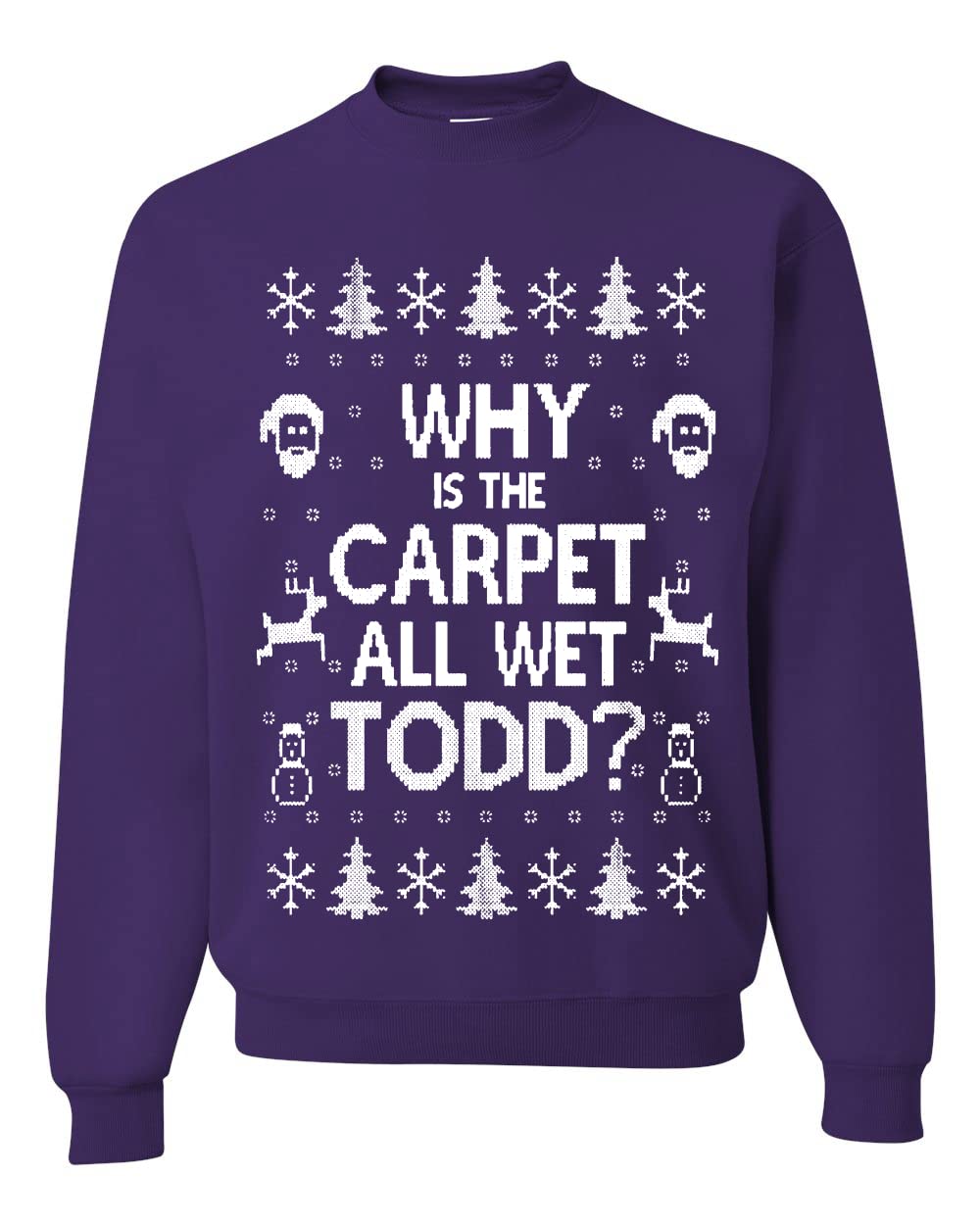 I Don't Know Margo Ugly Christmas Sweater Unisex Crewneck Sweatshirt