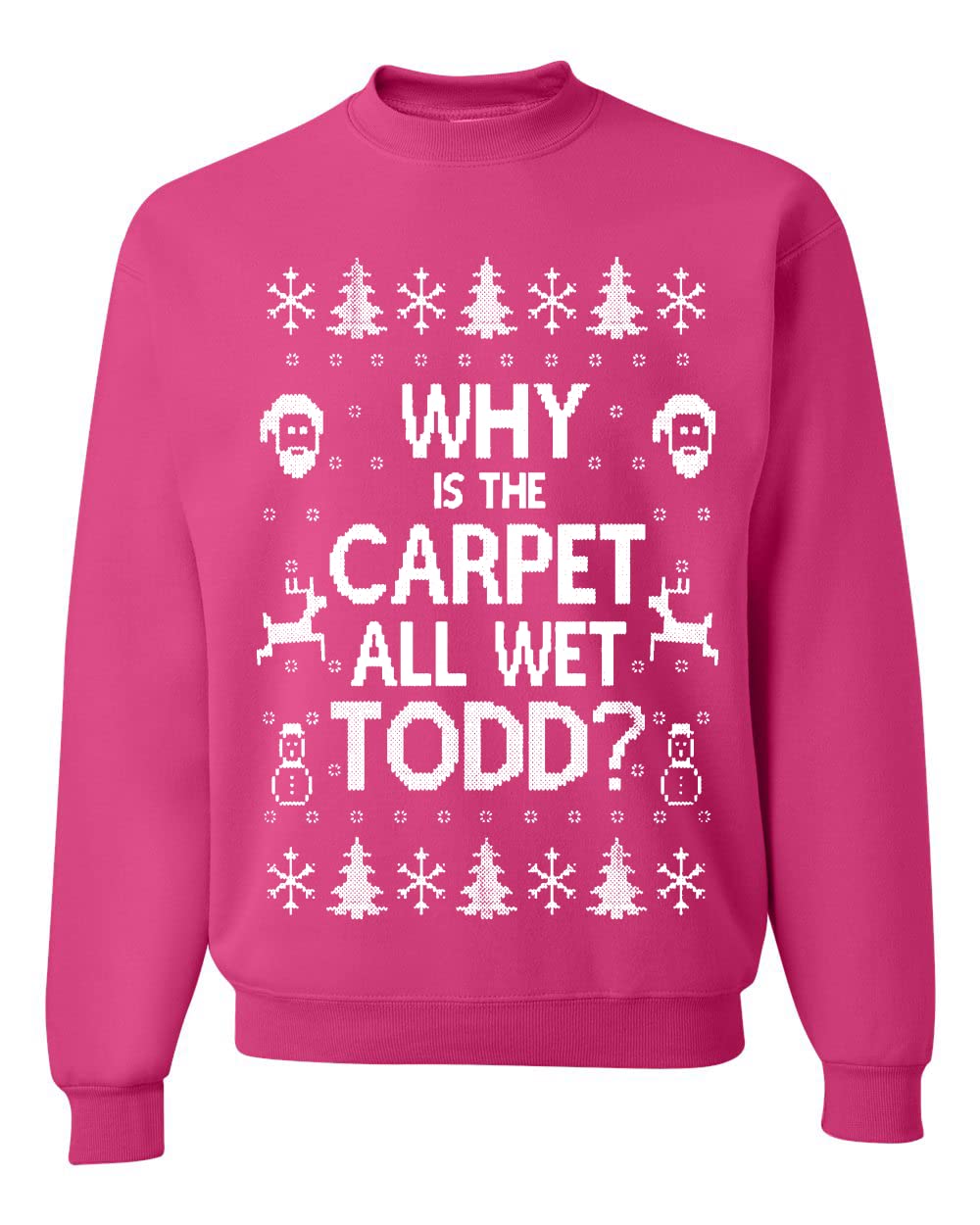 I Don't Know Margo Ugly Christmas Sweater Unisex Crewneck Sweatshirt