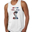 Shelby Cobra USA Logo Emblem Powered by Ford Motors Cars and Trucks Mens Tank Top