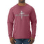 Redeemed Cross Jesus Christ Nails Inspirational/Christian Faith Mens Long Sleeve Shirt