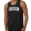 State of Oregon College Style White Fashion Mens Tank Top