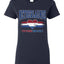 Flag Heart Soccer Fan | Women's Novelty Shirt | Game Day Gift for Her T-Shirt