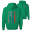No One Fights Alone First Responder Hoodie Dispatcher EMS Corrections Police Fire Military Unity Hooded Sweatshirt