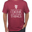 I Drink and I Know Things Tyrion GOT White Pop Culture Men's T-Shirt