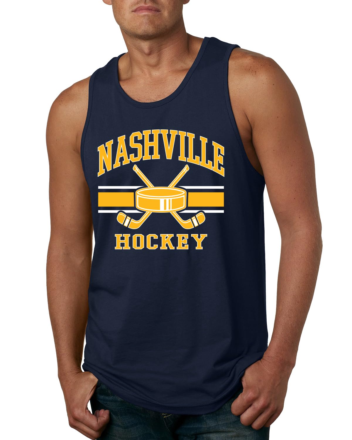 Hometown Fan Team Pride | Fantasy Hockey Fans Sports Mens Tank Top