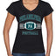 Grease The Poles Broad Street Phil Football Sports Womens Standard V-Neck Tee