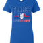 Flag Heart Soccer Fan | Women's Novelty Shirt | Game Day Gift for Her T-Shirt