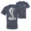 Retro Ford Shelby Cobra Emblem Vintage White Logo  Front and Back  Cars and Trucks Men's T-Shirt