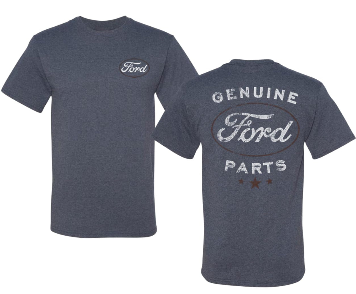 Genuine Ford Parts Vintage Distressed  Cool Printed  Cars and Trucks Men's T-Shirt