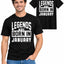 Legends Are Born Birthday T-Shirt, Mens Tee Gift Idea