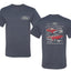 Ford Falcon Classic Car Vintage Muscle Automotive Design Truck Cars and Trucks Front and Back Men's T-Shirt