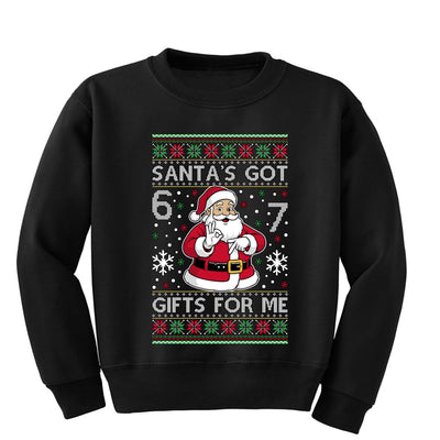 6 7 Numbers Six Seven Unisex Boys Girls Crewneck Sweatshirt