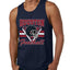 Vintage American Footbal Team Fan Helmets Sports Mens Tank Top