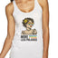 More Pride Less Prejudice Lesbian Gay Bi Trans Pride LGBT Pride Tri-Blend Racerback Tank Top