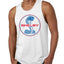 Shelby Cobra USA Logo Emblem Powered by Ford Motors Cars and Trucks Mens Tank Top