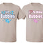 I Love to Blow Bubbles, I'm Bubbles Funny Couples Joke His and Hers Valentine's Day Matching Couple T-Shirt