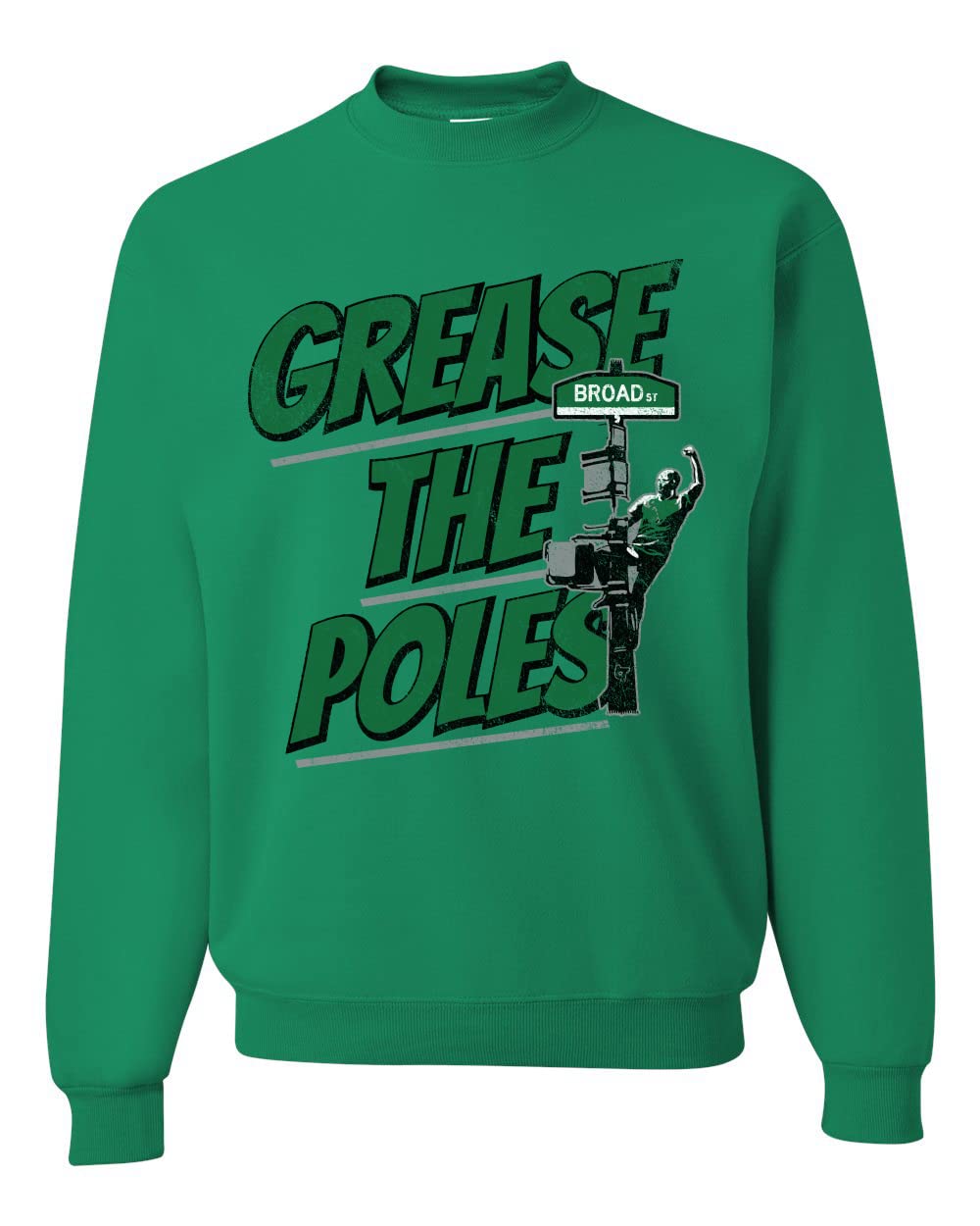 PHI Fantasy Football Sports Fan Pullover Soft Cotton Blend Graphic Unisex Crewneck Sweatshirt