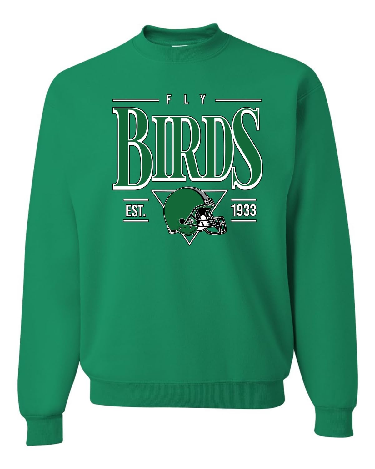 PHI Fantasy Football Sports Fan Pullover Soft Cotton Blend Graphic Unisex Crewneck Sweatshirt