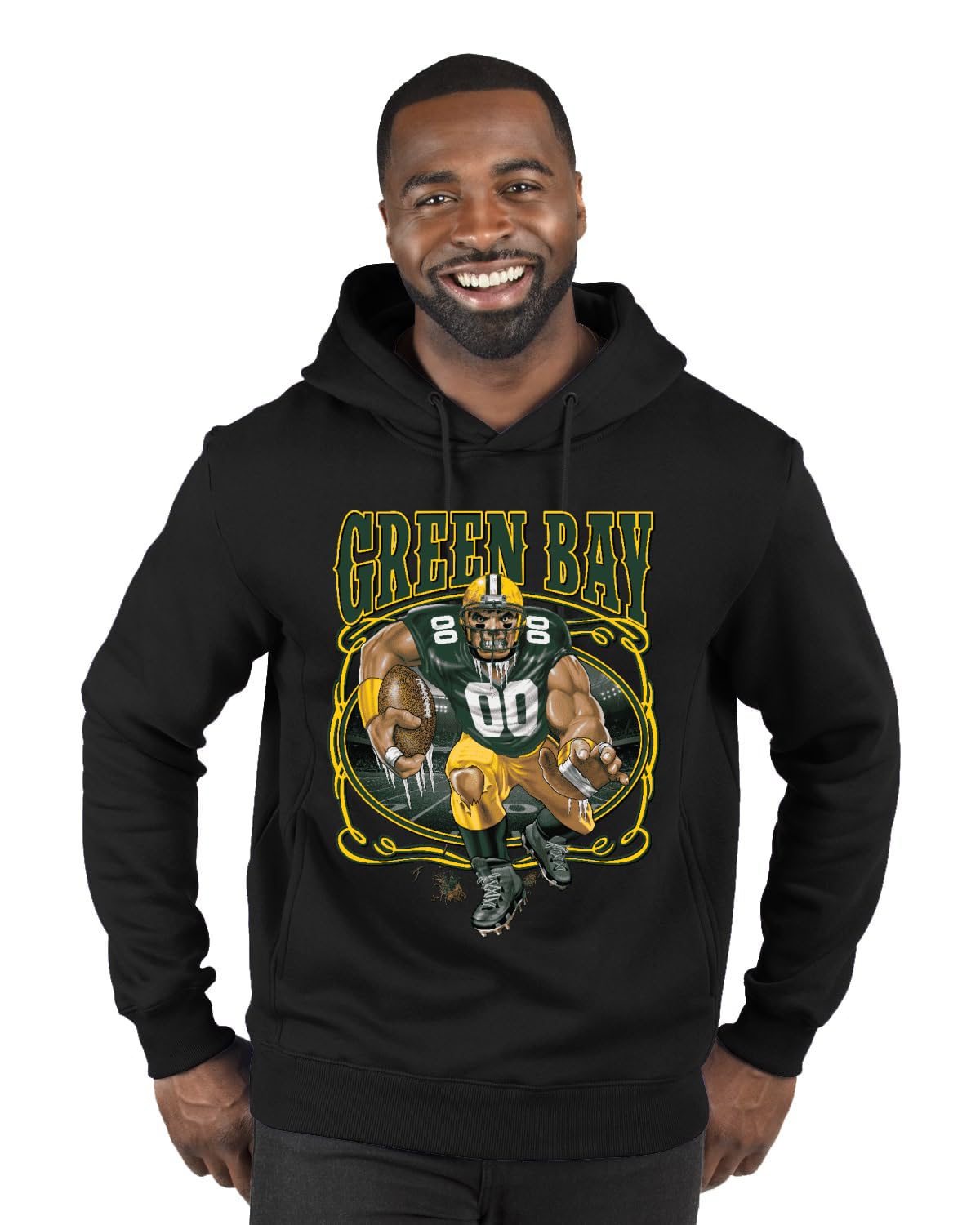 Green Bay Fan Fantasy Football Sports Unisex Crewneck Sweatshirt