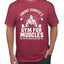 Dwight Schrute's Gym for Muscles Pop Culture Men's T-Shirt