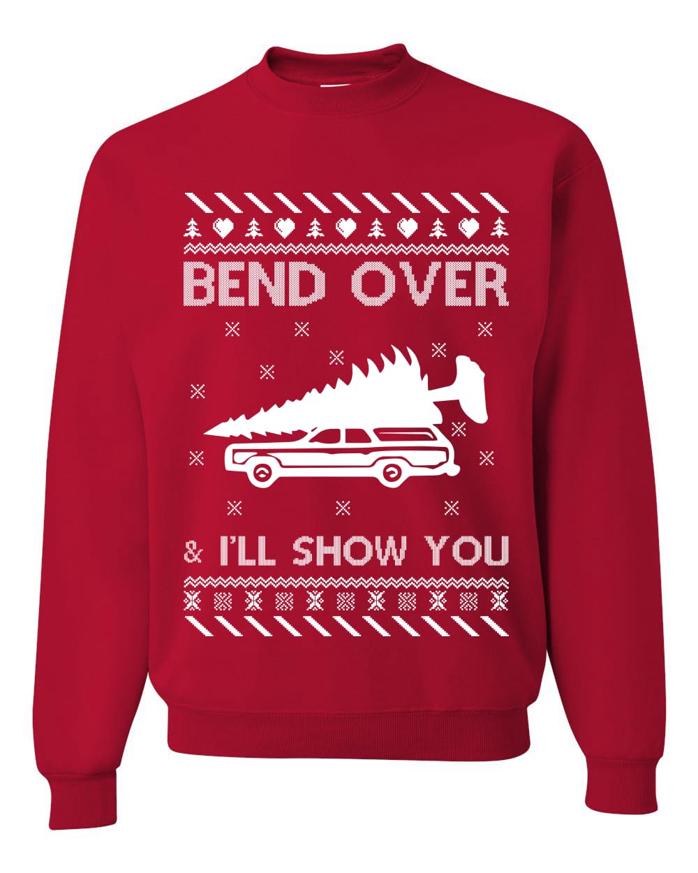 Where You Gonna Put a Tree That Big Funny Ugly Christmas Sweater Sweatshirt