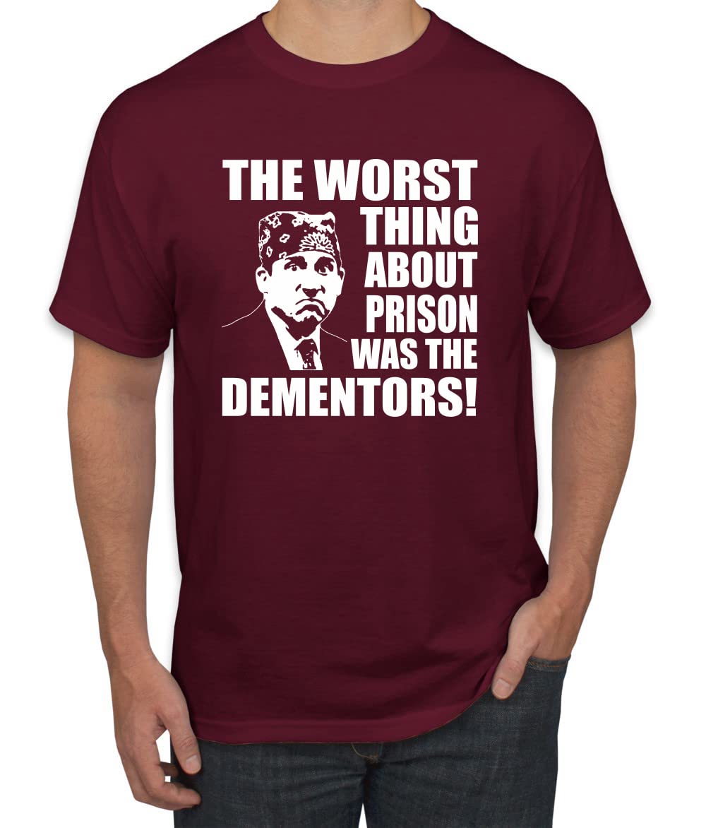 Prison Mike Dementors Quote Office Men's T-Shirt