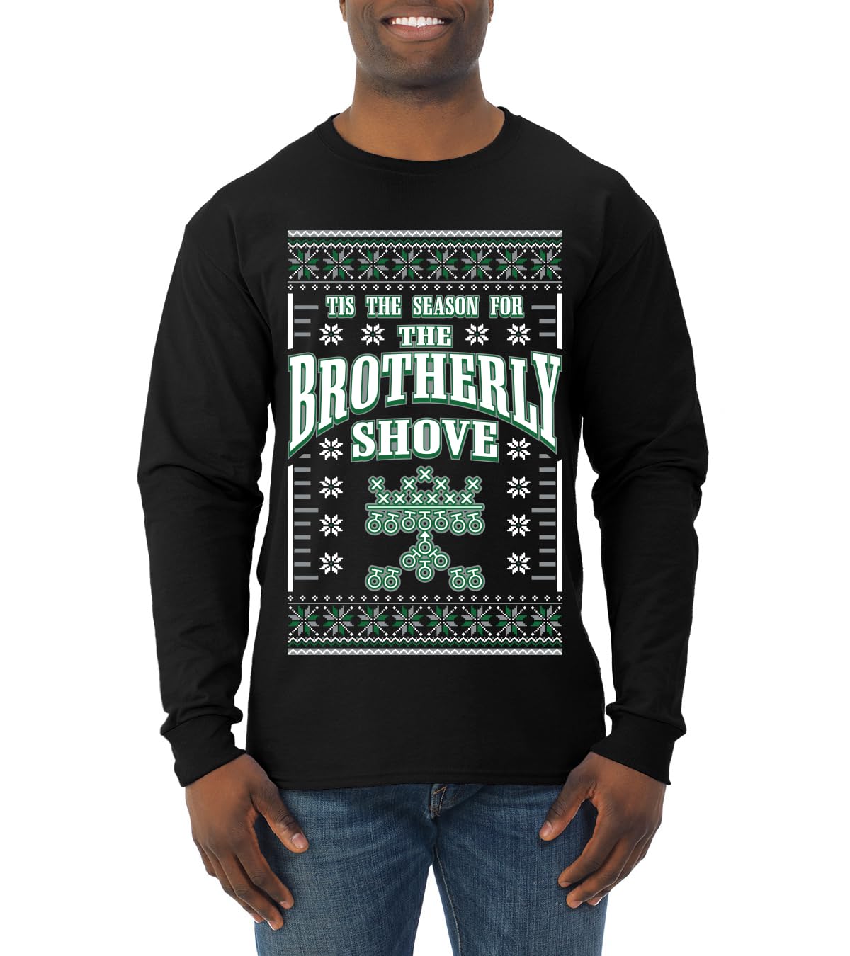 Phil Fan Fantasy Football Sports Mens Long Sleeve Shirt