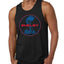 Shelby Cobra USA Logo Emblem Powered by Ford Motors Cars and Trucks Mens Tank Top