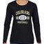 College Football Fan Vintage American Team Design, Retro USA Sports Women's Long Sleeve T-Shirt