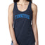 Classic Varsity College Style Fantasy Fan, Trendy Team Streetwear Sports Ladies Racerback Tank Top
