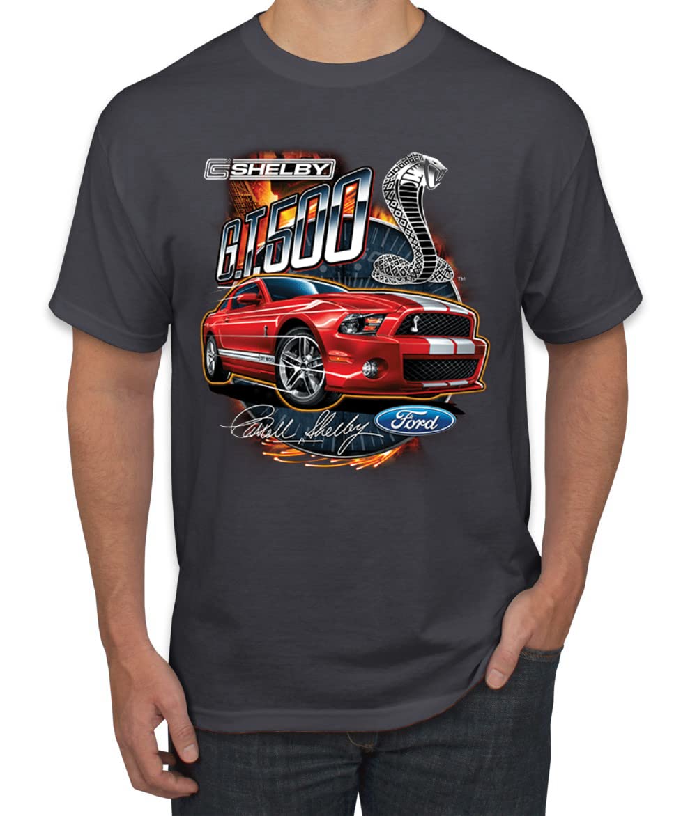 Shelby GT500 Cobra Official Ford Motors Design Cars and Trucks Men's Graphic T-Shirt