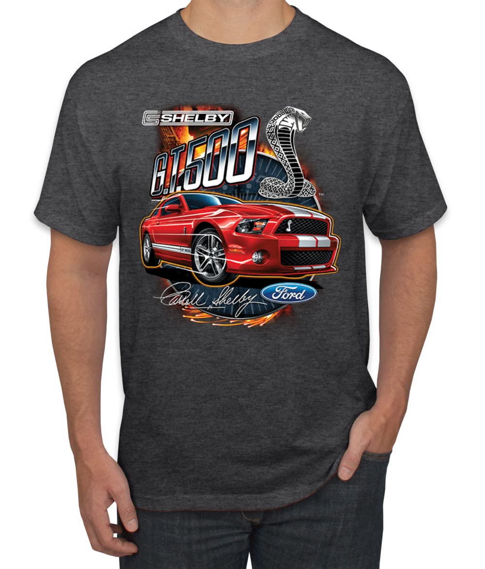 Shelby GT500 Cobra Official Ford Motors Design Cars and Trucks Men's Graphic T-Shirt